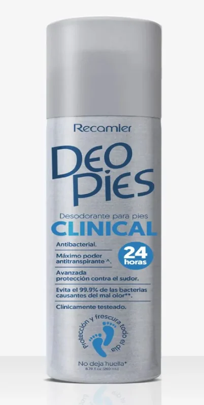 DEO PIES SPRAY CLINICAL 6X260ML