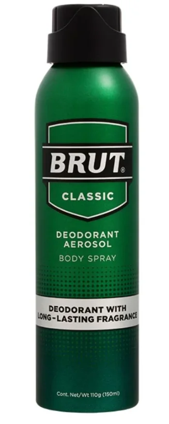 BRUT DESODORANTE CLASSIC 12X150ML