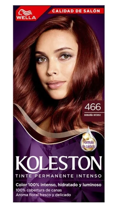 KOLESTON TINTE MINI KIT 466 BORGOÑA INTENSO X12UN