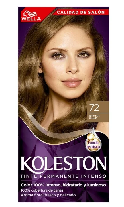 KOLESTON TINTE MINI KIT 72 RUBIO MATE MED X12UND