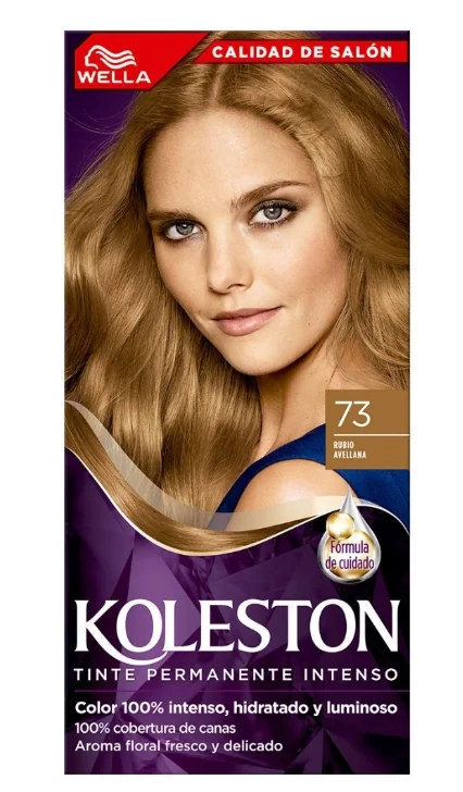 KOLESTON TINTE MINI KIT 73 RUBIO AVELLANA X12UND