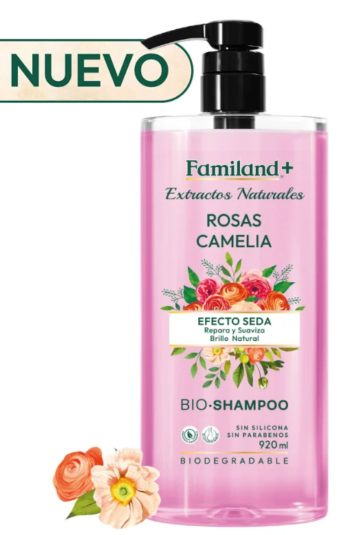 SHAMPOO FAMILAND ROSA-CAMELIAS 12x920 ML