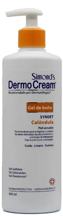 SYNDET DERMOCREAM CALENDULA 12X400 SIMA JABON