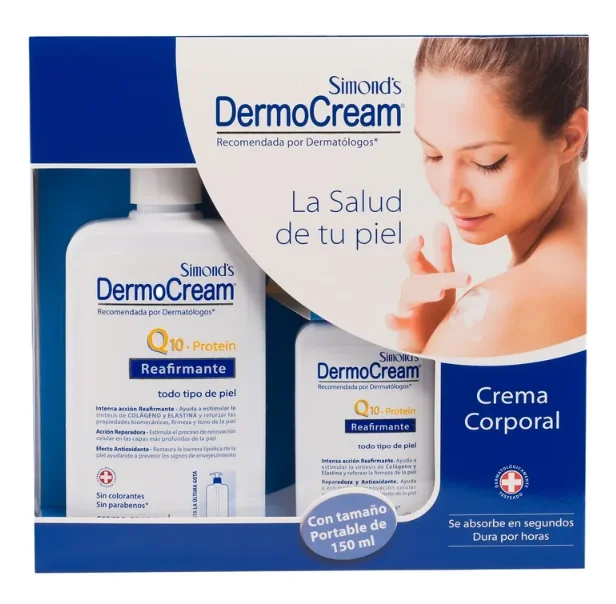 ESTUCHE DERMOCREAM Q10 PROTEIN 400+150