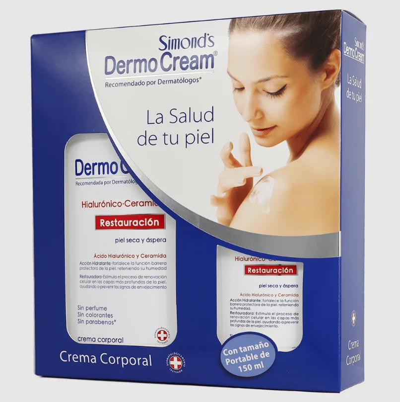 ESTUCHE DERMOCREAM HIA Y CERAMIDA 400+150 SIM