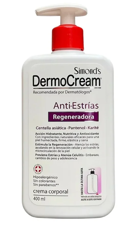 DERMOCREAM ANTI ESTRIAS FR 12X400ML