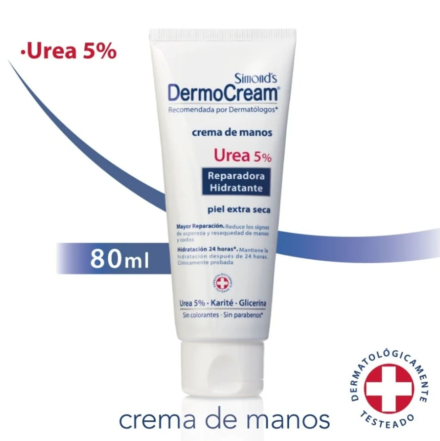 DERMOCREAM CREMA MANOS UREA 5% 12X80