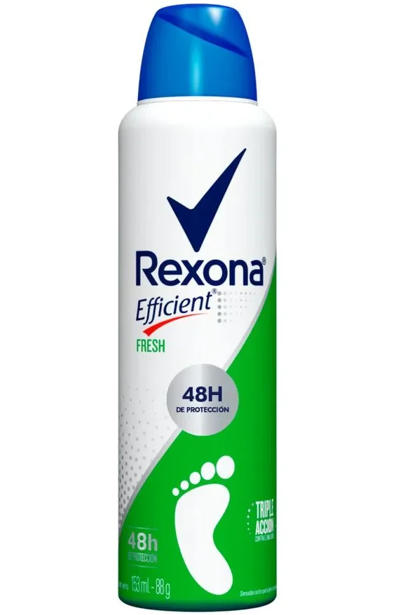 DEO PIE AER REXONA EFFIC FRESH 12X153ML