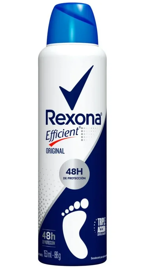 DEO PIE AER REXONA EFFIC ORIG 12X153ML