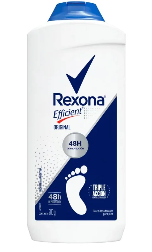 TALCO PIE REXONA EFFIC ORIG 12X200G