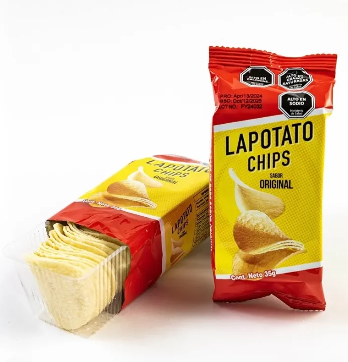 PAPAS FRITAS LAPOTATO ORIGINAL 8X10X35 GR
