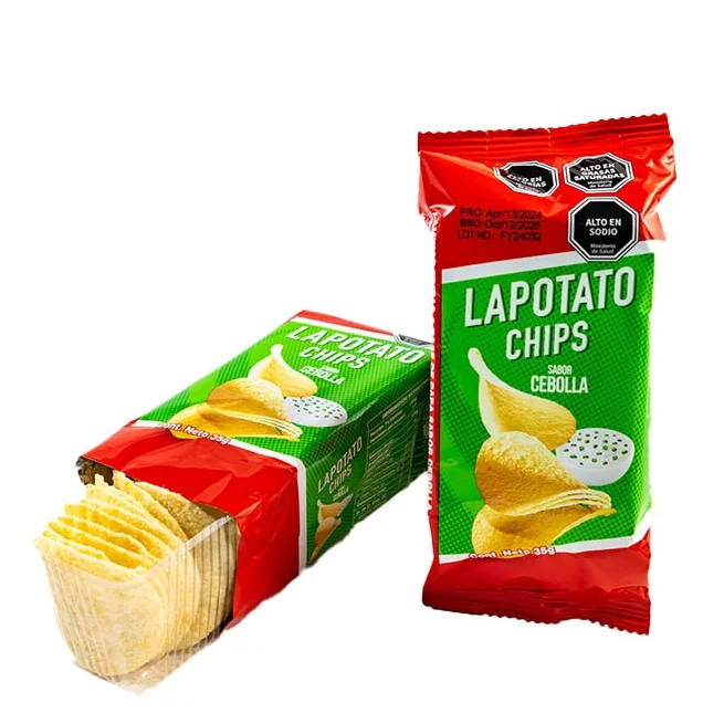 PAPAS FRITAS LAPOTATO CEBOLLA 8X10X35GR