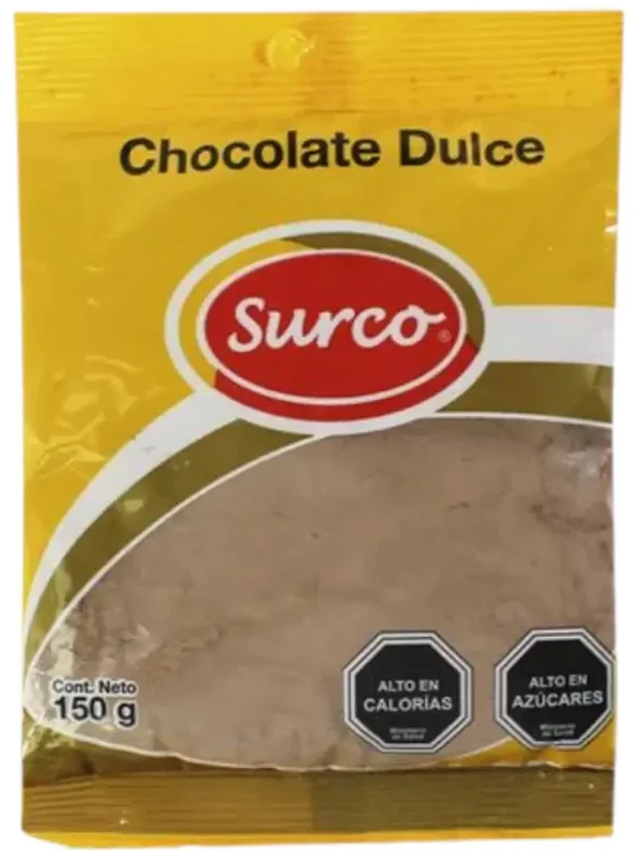 CHOCOLATE DULCE SURCO 2 X 15 X 150G
